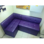 Кухонный угловой диван Лорд-2 (фиолетового цвета)