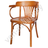 Кресло из дерева  Классик, КМФ 205, лак